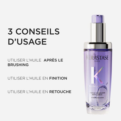 L'HUILE CICAGLOSS RECHARGEABLE - 75 ML