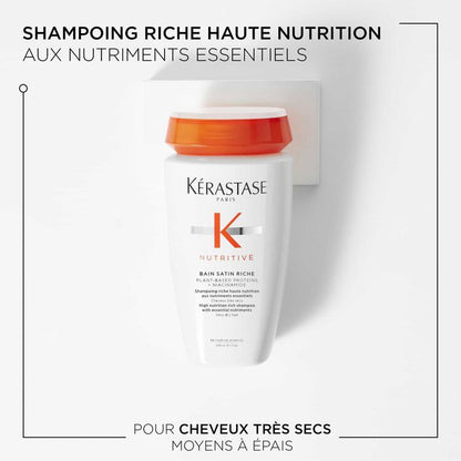 Trio Nutritive cheveux secs à très sec et épais