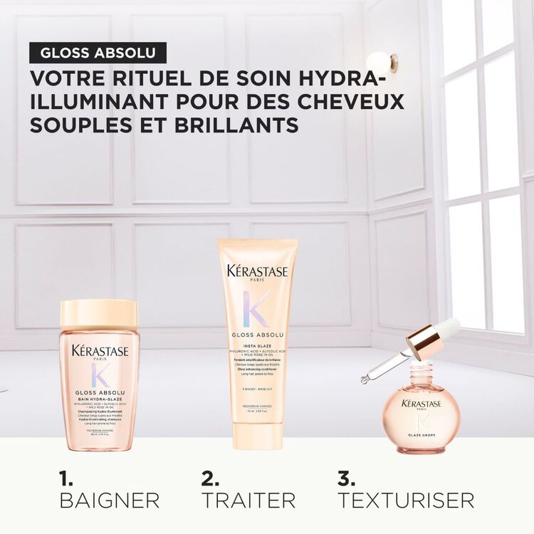 GLOSS ABSOLU - COFFRET CADEAU POUR CHEVEUX SUJETS AUX FRISOTTIS